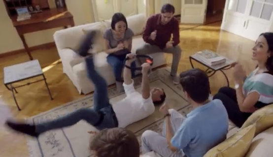 【GIF】任天堂、物凄く楽しそうなゲームハードを作ってしまうwwww