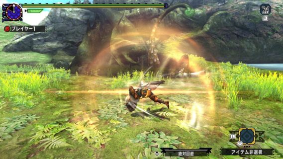 アクション系ゲームでよくあるローリング回避