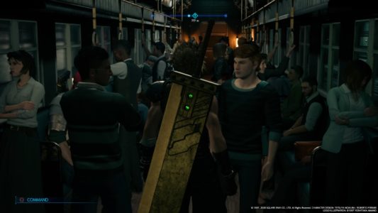 【FF7】クラウドの大剣ってどうやって背中にくっついてるの