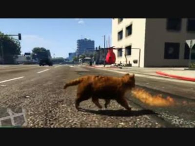 【動画】GTAオンラインの火炎猫動画、ガチでヤバすぎる