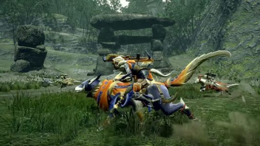 一瀬「開発当初、モンハンライズはロードを挟む従来型マップで美しいグラを目指していた」