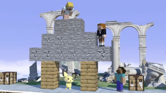 【動画】『スマブラSP』マイクラのキャラが強すぎる件