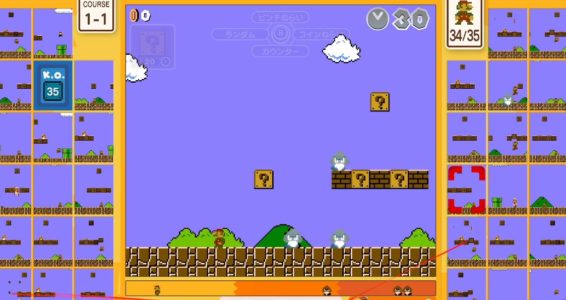 【悲報】ワイ、スーパーマリオ35で1位になれない