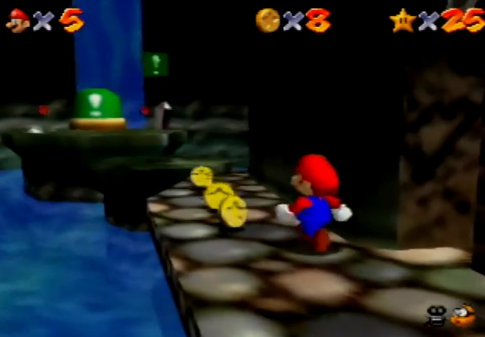 マリオ64｢3つのスイッチはお城の中に隠されてるで～｣ワイ｢はえ～自力で探したろ！｣