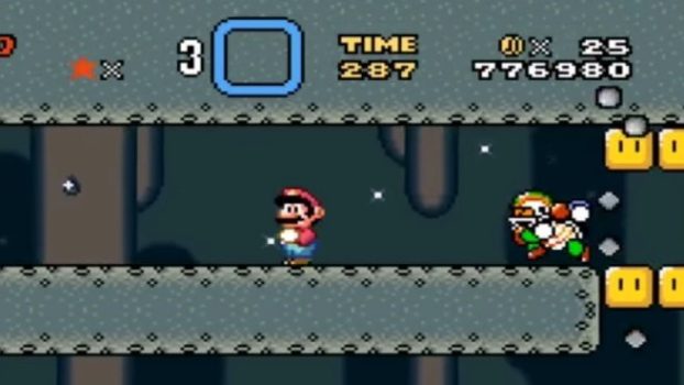 『スーパーマリオワールド』で突然出てくるアメフトマンはなんなの？