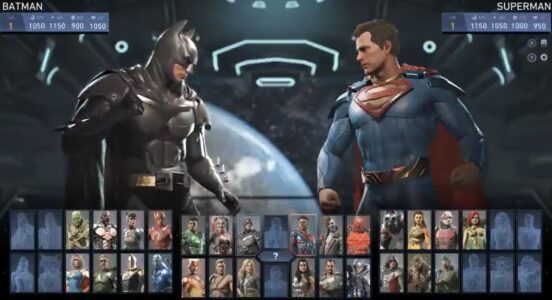 【動画】スーパーマン、格ゲーのキャラセレ画面で不意打ちしてしまう