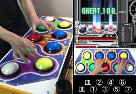 【動画】ポップンミュージックの世界チャンピオン、最早理解不能な領域にまで達する