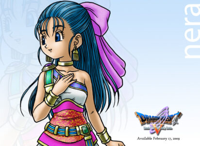 DQ5フローラ「全ダメージ耐性あります。回避率高いです。盾先に取れます。水の羽衣貰えます」