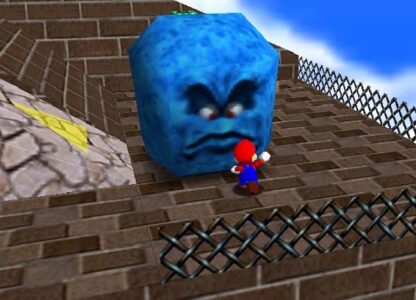 マリオの『ドッスン』って言われると青くて真四角のやつを思い浮かべるんだけど