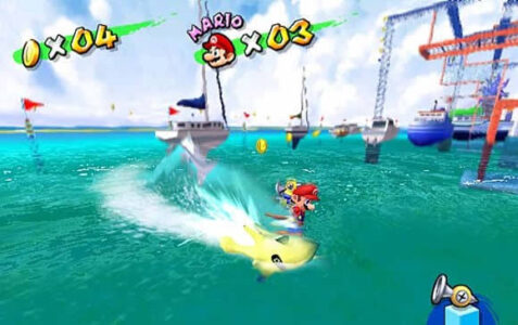 ゲームの水の表現、進歩が止まる