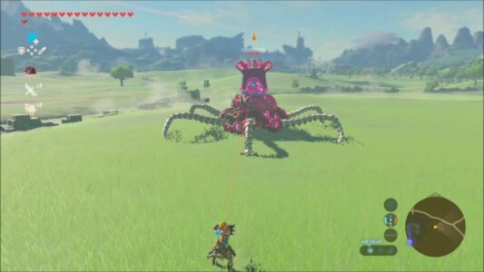 ワイ、ゼルダBotWをプレイするもガーディアンがトラウマになる