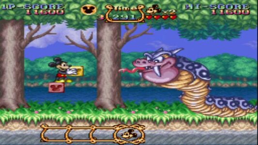 スーパーファミコンに出ていたディズニーの謎アクションゲームｗｗ