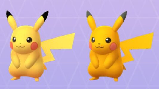 【画像】ピカチュウの色違い、気持ちオレンジっぽいだけ