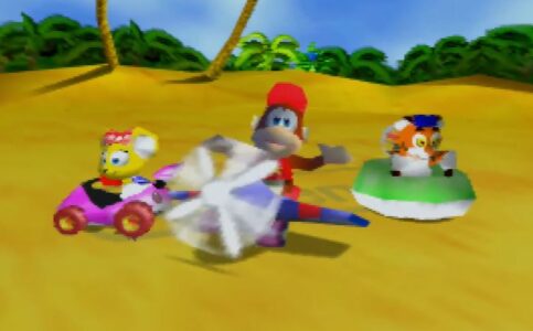 『ディディーコングレーシング』ってゲーム