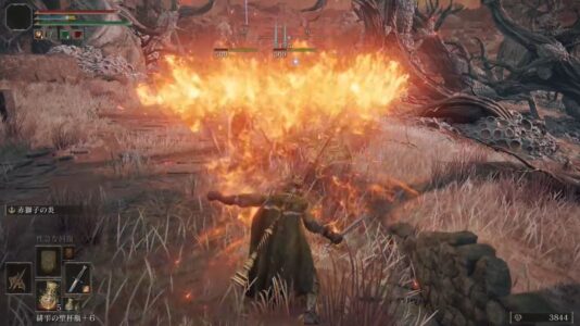 【エルデンリング】ワイ、霜踏みマンから赤獅子炎マンに転生する