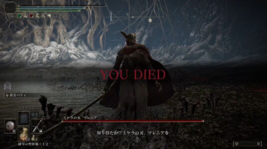 エルデンリングの名言「知り得たか?ミケラの刃、マレニアを」しかない