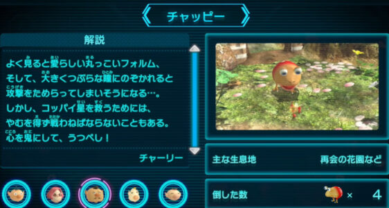 ゲーム内に架空生物の生態図鑑があるゲームww