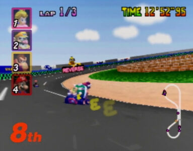 『マリオカート』で負けそうになるとひたすら逆走するタイプなんやが