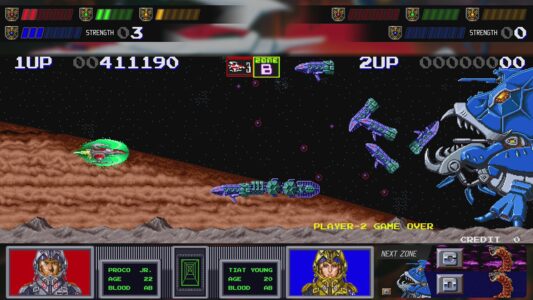 『ダライアス』って横スクロールSTGあったよな