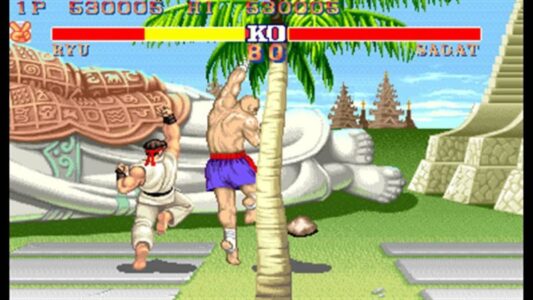 ストリートファイターでギリギリ出来そうな技、「昇竜拳」しかない