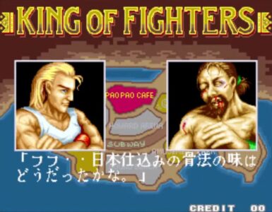 餓狼伝説「アンディ・ボガードは骨法の達人だぜっ！」←これ