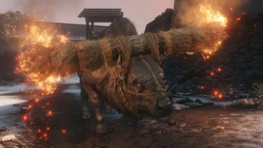『SEKIRO』やり始めた僕、火牛が強すぎて不機嫌になる