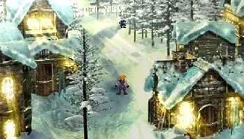 ゲームで雪の降る町に着いた時の終盤感