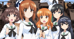 【画像】ガルパンの華さん、パチンコでセクシーすぎる水着姿を晒してしまう