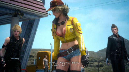 FF15のシドニーとかいうドスケベキャラ