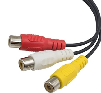 スーパーファミコンの頃に黄、白、赤の3色のコードあったろ？