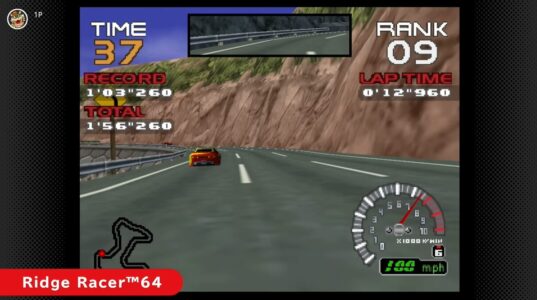 『NINTENDO64 Switchオンライン』にリッジレーサー64が追加!