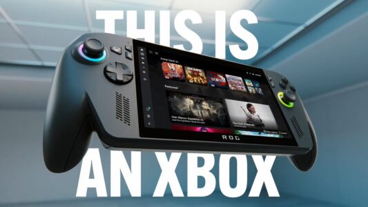 【朗報】Xboxの携帯ゲーム機『ROG Xbox Ally』が発表