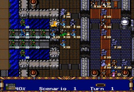 今更メガドライブの『ラングリッサー』やってんだけど