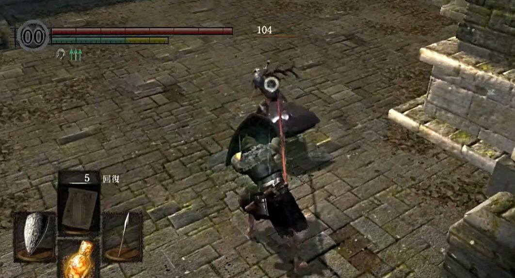 フロムゲーで突き系の武器使ってるやつｗｗ