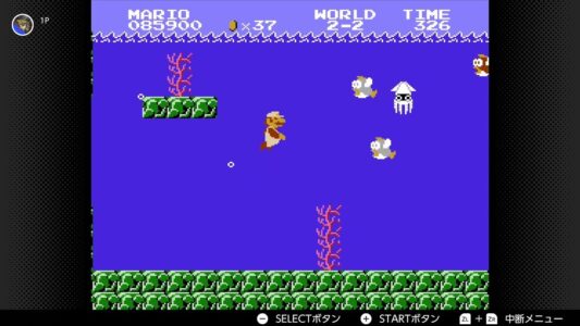 ファミコンのマリオで水中ステージが好きな奴いない説