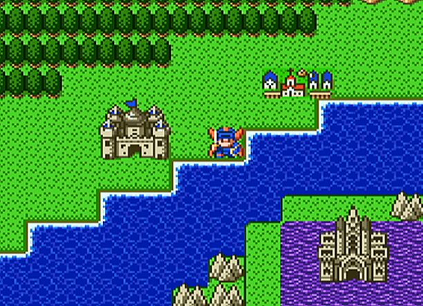 『ドラクエ1』の勇者って何で泳いで竜王の城行かないの？