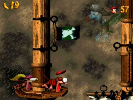 『スーパードンキーコング2』のボスでデカい鳥(2回目)いるじゃん