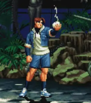 KOFシリーズに出てくる椎拳崇（シイケンスウ）←こいつ