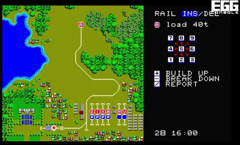 『EGGコンソール A列車で行こう PC-8801』がSwitchで配信開始