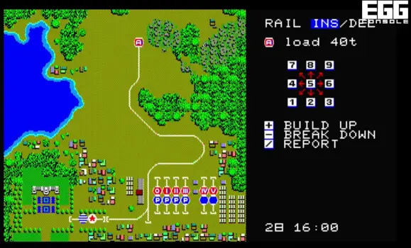 『EGGコンソール A列車で行こう PC-8801』がSwitchで配信開始