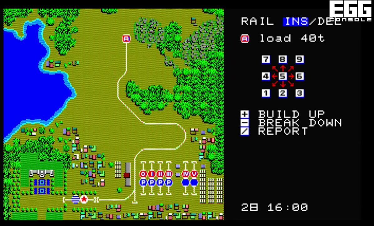 『EGGコンソール A列車で行こう PC-8801』がSwitchで配信開始